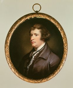 Miniature af Edmund Burke, 1795 (wc på kort)